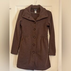 Patagonia Women's Chocolate Brown Sweater Coat